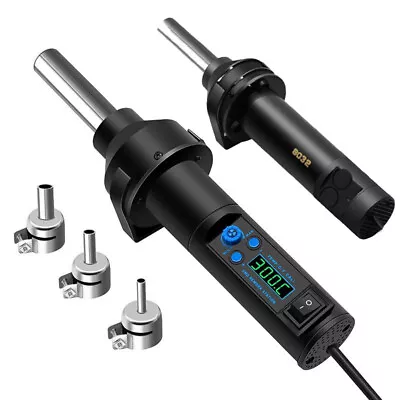 £39.99 • Buy Heat Hot Air Gun Electronic Soldering Station Air Blower Temperature Control DIY
