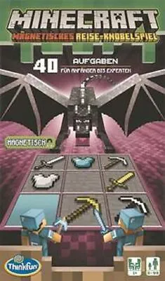 Ravensburger Thinkfun Minecraft Magnetic Reise-Knobelspiel Rästelspiel • $25.85