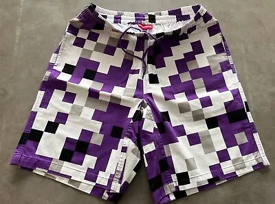 NWOT - Supreme Military Twill Shorts - Purple Digi Camo. FW20 • $100