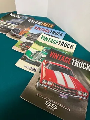 VINTAGE TRUCK MAGAZINE LOT C-5 2018 Issues 03/04 05/06 07/08 09/10 11/12 • $18.99