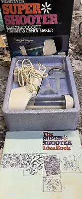 Vintage Wear-Ever Super Shooter Electric Cookie Press 70001 – Complete • $29.99