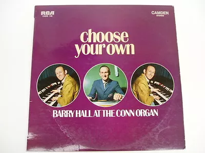 Barry Hall - CHOOSE YOUR OWN - CONN Organ - OZ LP • $15.75