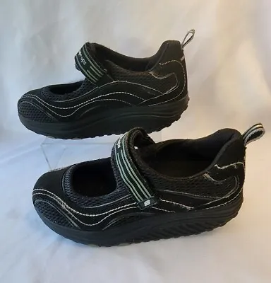 Skechers Shape Ups Mary Jane BLACK Fitness Shoes Women's Size 8 US  11807 • $21.87
