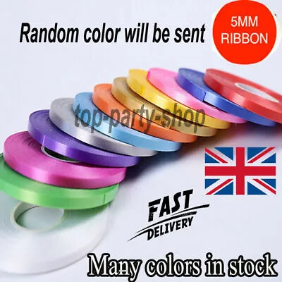 £3.99 • Buy 500 Meters Balloon Curling Ribbon For Party Gift Wrapping Balloons String Tie