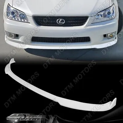 For 01-05 Lexus IS300 Painted White Front Bumper Lip Body Kit Splitter Spoiler • $142.27