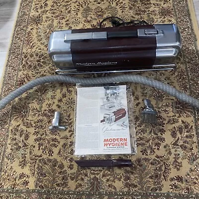 Rare Vintage  Modern Hygiene Model-240  Vacuum Cleaner Tested And Working • $250