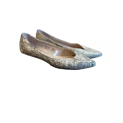 7.5M Mossimo Faux Snakeskin Women's Pointed Toe Flats • $19