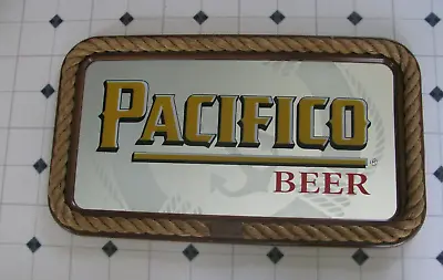 Vintage Pacifico Mirror Nautical Boat Themed Beer Sign Mexico • $124.95