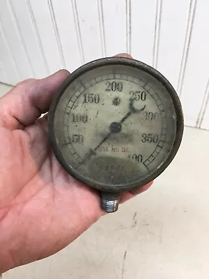 Antique Brass 3  Ashcroft Steam Gauge Steam Traction Gauge 400 Psi • $135