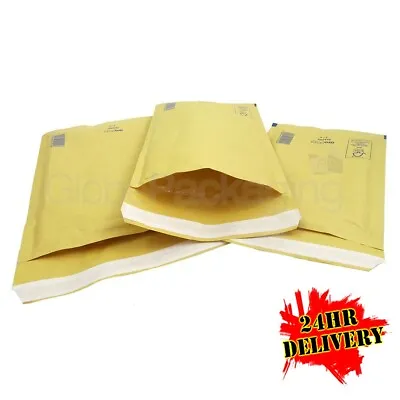 5000 AROFOL AR1 GOLD BUBBLE ENVELOPES PADDED BAGS 100x165mm A/000 *24HRS* • £296