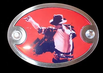 Michael Jackson London 09 Photo Belt Buckle With Rhinestones New • $15.95