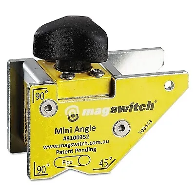 Mini Angle Welding Magnet 80 Lb Capacity Magswitch MAGSWITCH 8100352 • $38.87