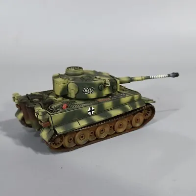  1/72 WWII German Army Tiger Tank Yellowish Brown Camouflage Plastic Model • $67.92