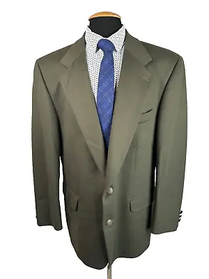 Marco Cellini Mens Vintage Green Wool & Cashmere Sport Coat Blazer 44R • $19.95