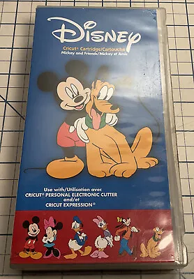 Cricut Cartridge Disney Mickey & Friends Complete Minnie Pluto • $8.20