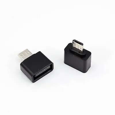 (Pack Of 2) Micro USB To A OTG Adapter For Samsung Galaxy A03 A02 A01 A10 UK • £2.47