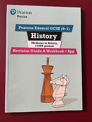 Edexcel GCSE (9-1) History Revision Guide & Workbook(Medicine In Britain C1250 ) • £1