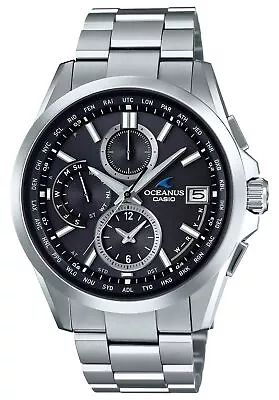 [Casio] Watch Ocianas Classic Radio Solar OCW-T2600-1A2JF Men's Silver • $776.04