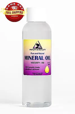 MINERAL OIL 350 VISCOSITY NF USP GRADE LUBRICANT By H&B Oils Center PURE 2 OZ • $5.98