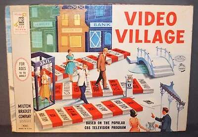 MB 'Video Village' Game - Model #4060 • $14.99