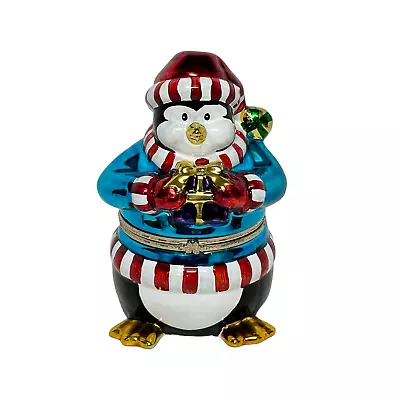 Mr Christmas Holiday Penguin Animated Music Box • $29.77