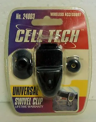 Cell-Tech #24003 Universal Swivel Clip BRAND NEW FACTORY SEALED • $4.99
