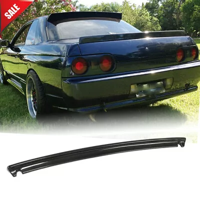 Real Carbon Rear Trunk Spoiler Wing Lip For Nissan R32 Skyline GTR GTS 1989-1994 • $200.44