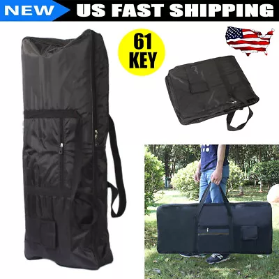 61-key Keyboard Bag Electronic Piano Carry Case For Yamaha Korg Casio Storage US • $27.99