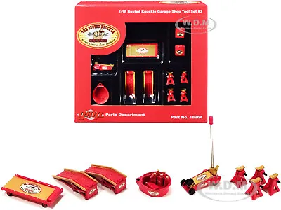 Shop Tool 6 Pc Set  Busted Knuckle Garage  For 1/18 Diecast Models By Gmp 18964 • $31.99