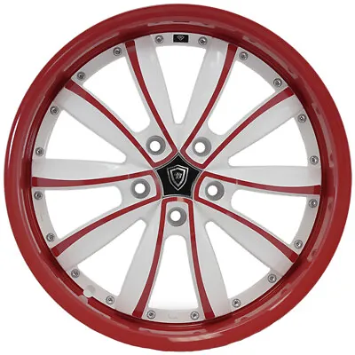 4 Wheels 18  W981 18x8 5x100 Gloss White 35ET 73.1CB (981188510035WPR) • $769.99