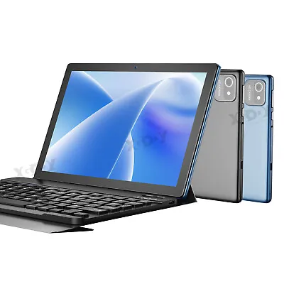 2024 Gaming Tablet 10 Inch 4GB RAM 256GB 5G WiFi PC 7000mAh GMS BT5.0 4-Core NEW • £98.29