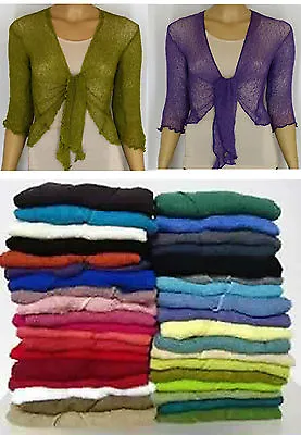 £8.99 • Buy New  Bali Bolero/shrug In Numerous Colours  - One Size Fits All (8-16)