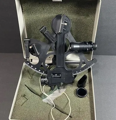 Davis Instruments Mark 15 Master Sextant Complete With Case • $149.99