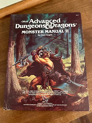 1983 AD&D Monster Manual 2 - Excellent Condition! • $49.99