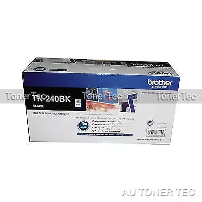 Brother Genuine TN240BK BLACK Toner Cartridge HL3040CN MFC9320CW DCP9010CN • $148.96