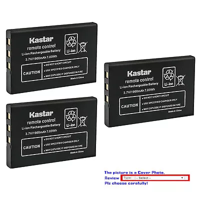 Kastar Battery Pack Replacement For URC MX 880 MX-880 URC MX 890 MX-890 URC MX • $26.99