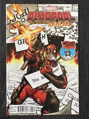 Deadpool Annual #1 Mile High Comics Variant Comic Book • $24.99