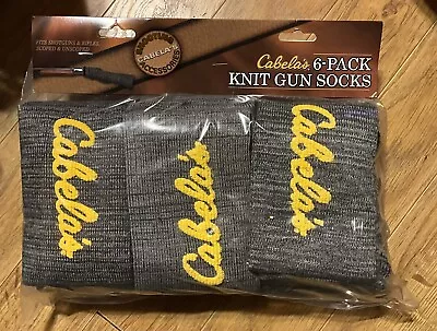 New In Package Cabela’s  Rifle/long Gun Storage Socks Lot Of 6 Socks! • $45