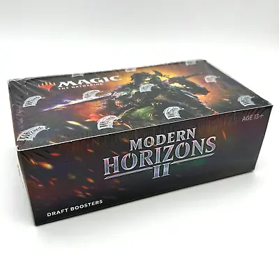 Magic The Gathering MtG MODERN HORIZONS 2 Draft Boosters Box * FACTORY SEALED • $179.99