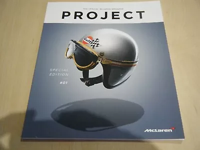 McLAREN PROJECT MAGAZINE EDITION ISSUE #1 2015 P1 F1 675 650 CAN AM BRUCE • £20