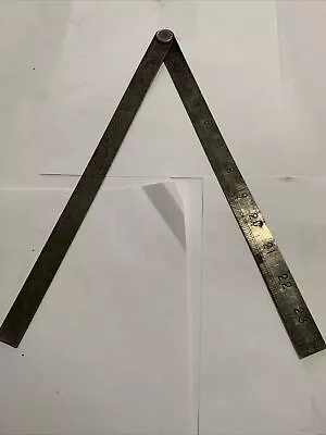 $12.53 • Buy Vintage No. 1639 J. Rabone & Sons 2FT Rule.Made In Birmingham