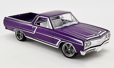 ACME 1965 Chevrolet El Camino Custom Cruiser A1805413 1/18 Purple Pickup Truck • $150