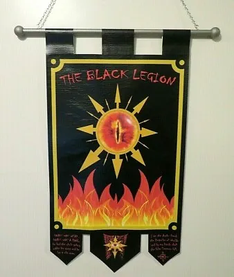 Warhammer 40K Black Legion Banner • $136.01