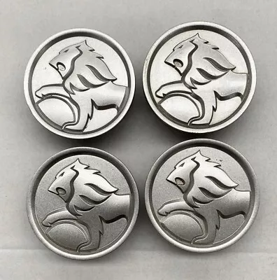 4 X HOLDEN VY VZ Wheel Centre Caps SILVER CC-098 COMMODORE GM • $40