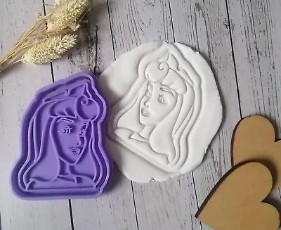 £4.99 • Buy Princess Biscuit Cookie Cutter & Embosser Baking Cake Decorating Fondant 10cm