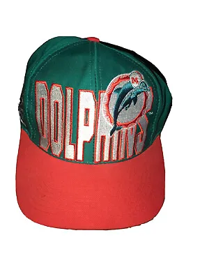 Vintage Miami Dolphins Logo 7 Hat SnapBack 90s NFL • $24.47