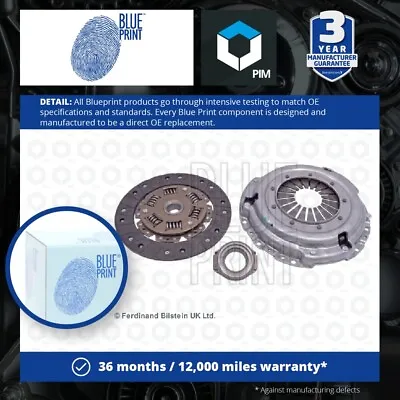 Clutch Kit 3pc (Cover+Plate+Releaser) ADH23068 Blue Print 22200PAA003 Quality • $107.45