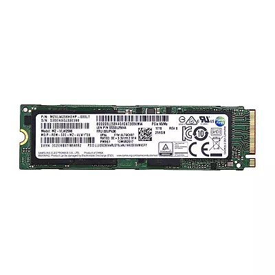 Samsung MZ-VLW2560 PM961 256GB M.2 2280 PCI-Express 3.0 X4 NVMe SSD Solid State • $39.99