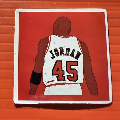 Michael Jordan Chicago Bulls Sticker Decal • $1.58