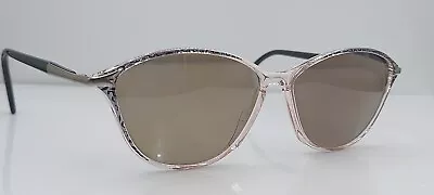 Vintage Silhouette M1877 Pink Translucent Oval Sunglasses Austria FRAMES ONLY • $20.40